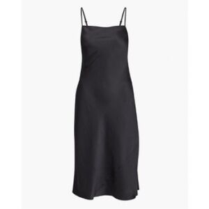 NWOT Aritzia Wilfred Only Square Slip Dress in Black